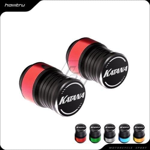 Motorcycle Accessories Wheel Tire Valve Caps Covers Case for Suzuki Katana 125 150 400 1000 Rim