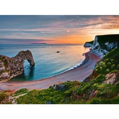 A16099 11CT/14CT/18CT/25CT/28CT night snowing patterns Counted Cross Stitch DIY Cross Stitch Kits Embroidery Needlework Sets