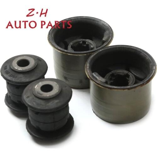NEW 4Pcs Front Lower Control Arm Bushing For VW CC Jetta Golf GTI 5 MKV Passat Tiguan Octavia 1K0 407 183 1K0 407 182