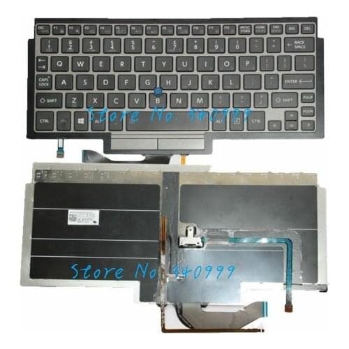 New For Toshiba Portege Z15T-A-B Z10t-A-103 Z10t-A-111 Z10TA-119 Z10T Keyboard US Backlit