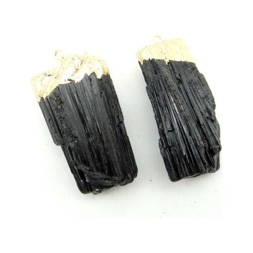 Wholesale Natural stone Quartz Crystal Turquoises tiger eye pendant for diy Jewelry making Necklaces Accessories3pcs A18