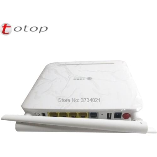 Original ZTE F673A V9 GPON ONU ONT 4GE+1Tel+2USB+Wifi 2.4G/5G English Firmware Optic Fiber Network Terminal