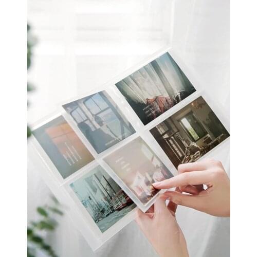PP cover Interleaved Photo Album 3 "5" 6 "postcard Album Photo Album De Foto Scrapbook Album Foto Album Scrapbook Album De Fotos