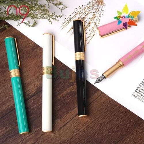 N9 Pen Adult calligraphy pen business office retro artist hard pen calligraphy high-grade gift box set F Iridium gold NIB