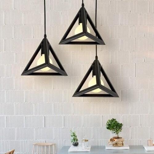 Vintage Pendant Lights Retro Industrial Hanging Chandelier Loft Pendant Light Dining Restaurant Room Lamp Bedroom Home Decor HWC