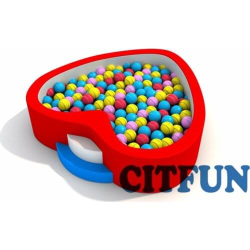High Quality Kindergarten soft play ball pool children soft play toys indoor playground equipment including 4000balls CIT-RT003A