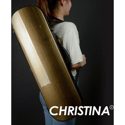 Violin case 4/4 size professional violin case fiberglass carbon fiber High quality