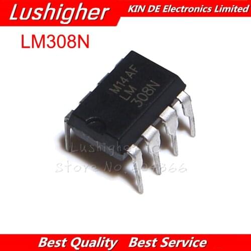 10pcs LM308N DIP-8 LM308 DIP New Original