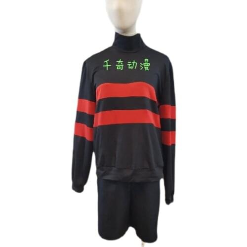 2021 Underfell Sans Undertale Cosplay Costume Frisk Cosplay Set