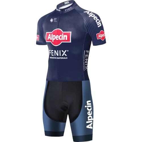 New alpecin fenix TEAM cycling skinsuit bicycle jumpsuit Triathlon suits uniforme de ciclismo summer short sleeve body suit