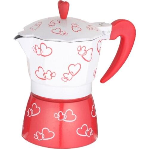 Aluminum Mocha Coffee Pot Household Sharing Pot Filter Extraction Coffee Maker Coffee Pot