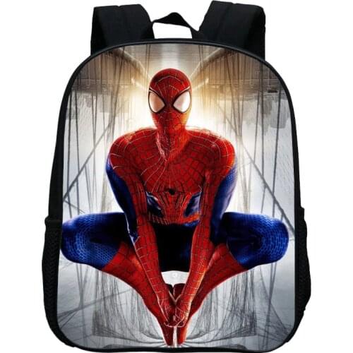 Disney 3D boys school bag kids children school bags Boy Spiderman school Backpack 2-6 years old Backpack Shoulder Bag