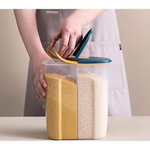 Storage Tank Ergonomics Leakproof PP Kitchen Storage Jar for Kitchen