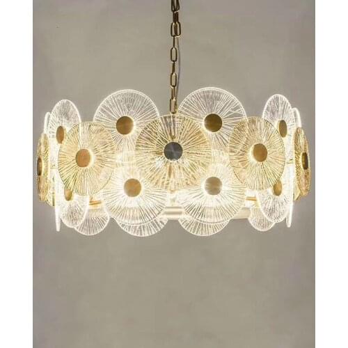 Luminaria pendente crystal living room Home Decoration E27 Light Fixture luminaire suspendu luminaria pendente hanging lamp