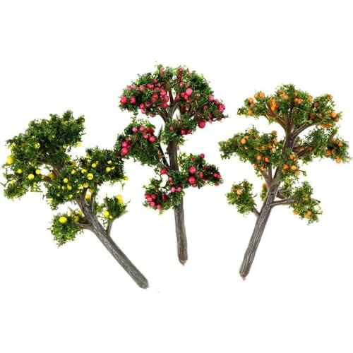 Artificial Fruit Tree Miniature Fairy Garden Home Houses Decoration Mini Craft Micro Landscaping Decor DIY Accessories