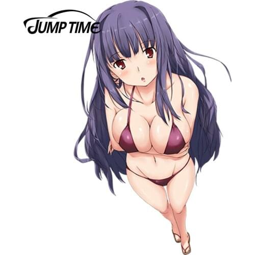 JumpTime 13cm x8cm Collection Papa no Iu Koto o Kikinasai! Anime Car Styling Waterproof Body Decals Door Decoration Car Stickers