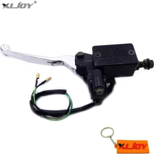 Left Side Hydraulic Master Cylinder Brake Lever For 50cc 110cc 125cc 150cc GY6 ATV Quad Pit Dirt Bike Moped Scooter