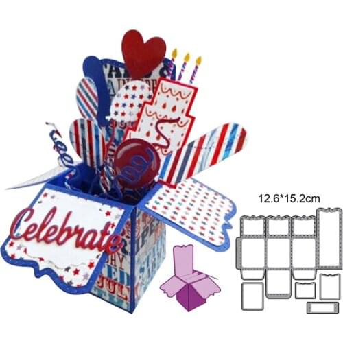 Craft metal cutting dies cut die mold folder box case decoration Scrapbook die paper craft knife mould blade punch stencils dies