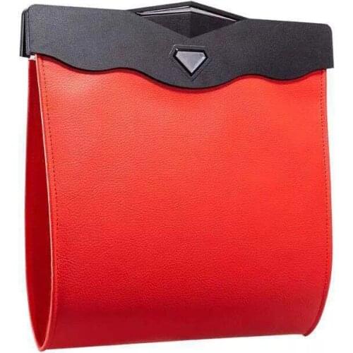 Reusable Smart LED Car Trash Can Waterproof Garbage Bag Storage Pocket Portable Travel Accessories-WT