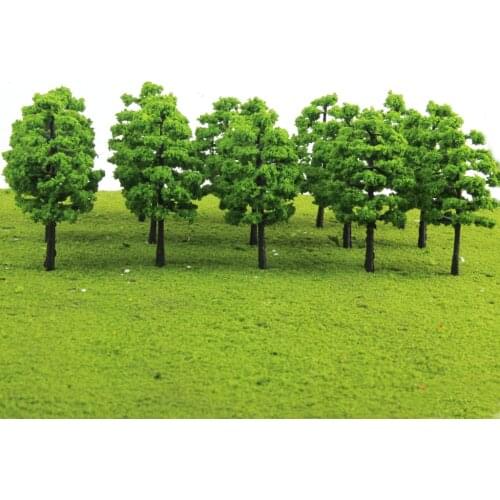 Pack of 70 Model Trees DIY Train Street Railway Scenery Landscape Accssory 1.18-3.54inch HO Z TT Scale