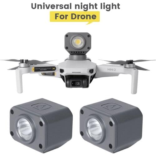 Type-C charging Universal Night Light Searchlight Mount Bracket Drone Night Aerial Photography Fill Light for Drone Accessories