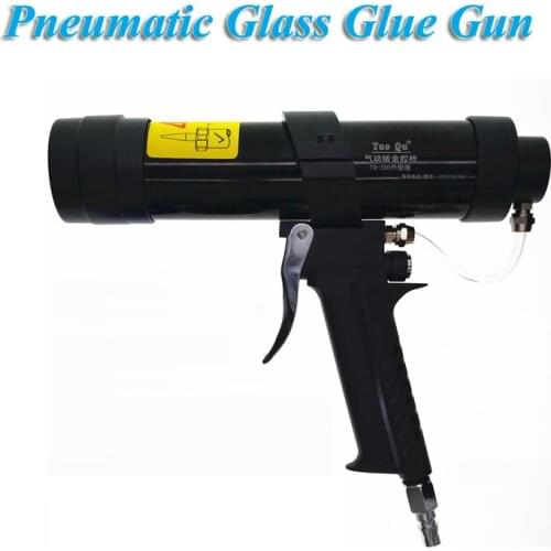 Pneumatic Glass Glue Gun Door Edge Cover Shock Absorber Chassis Spray Sheet Metal Glue Gun Set 300ml