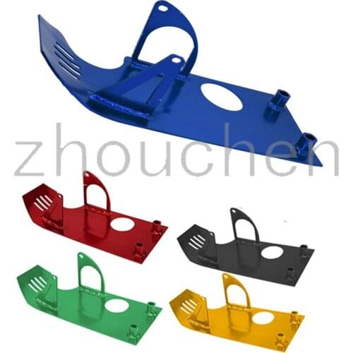 Aluminum alloy anti-skid engine protection board, suitable for 50cc 70cc 90cc 110cc 125cc 140cc crf50 xr50 pit off-road vehicles