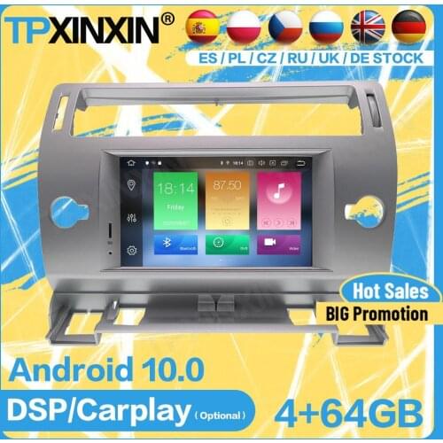 Radio 2 Din Stereo Bluetooth Android For Citroen Triumph 2004 2005 2006 2007 2008 2009 2010 2011 2012 GPS Player Audio Head Unit