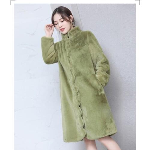 Warm Jacket For Women Fur Coats For Women Winterwear Solid Womens Winter Jacket 2021 Fashion Faux Fur Coat Mink Fur Teddy Coat