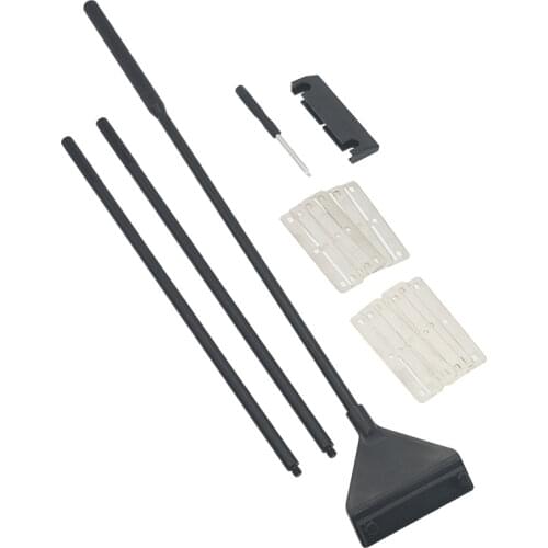 Aquarium Algae Remover Aluminum Alloy Scraper Blade Fish Tank Aquatic Water Plant Grass Cleaning Tools Cleaner Kit Accessories