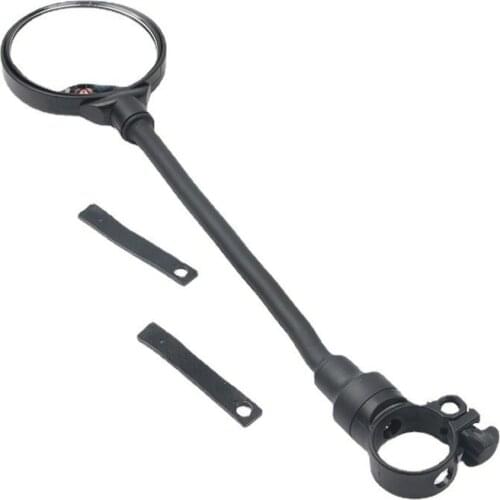 Bicycle Handlebar Mirror Bike Rearview Mirror Bendable Adjustable Wide Angle Rear View Mirror Motocycle Cycling Accessories