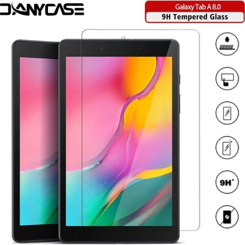 Tempered Glass Protective Film For 2019 Samsung Galaxy Tab A 8.0 SM-T290 SM-T295 T297 Screen Protector Glass Protection