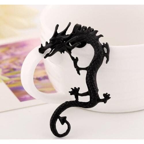 1PC Fashion Jewelry Statement Earrings 2018 Punk Dragon Long Ear Cuff Earring Jackets Earrings For Women And Men Gifts EJ011