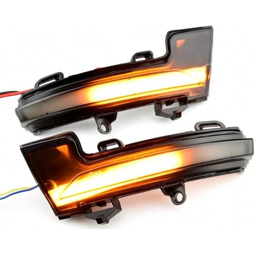 2x Dynamic LED Turn Signal Light Side Wing Mirror Indicator Blinker For Skoda Octavia Mk3 5E 2013 2014 2015 2016 2017 2018 2019