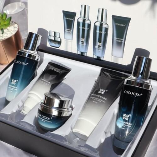 5Pcs Amino Acid Facial Cleanser Moisturizing Lotion Firming Toner Moisturizing Cream Moisturizing BB Cream Facial Skin Care