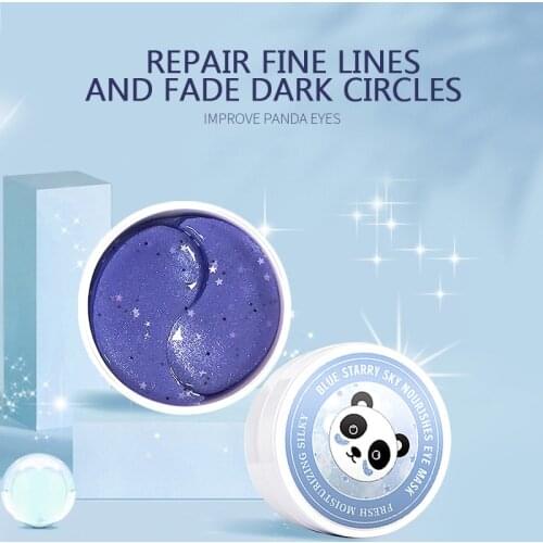 60pcs Bright Eye Mask Hydrating Moisturizing Dilution Remove Dark Circle Anti-Aging Eye Patches Eye Skin Care Eyes Masks TSLM1