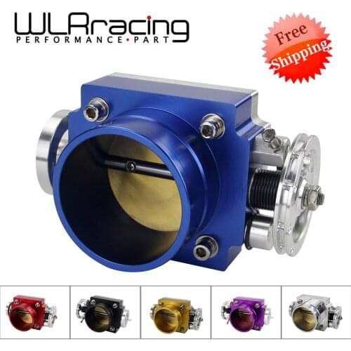 Free Shipping High Flow Performance Billet Aluminum 70mm Intake Manifold Throttle Body WLR6970