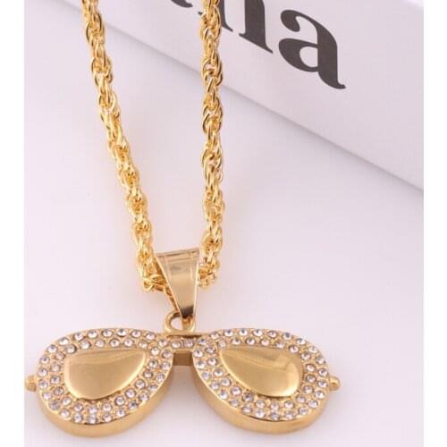 Fashion Womens Gold Silver Color Eyeglass Chains Sunglasses Necklace Beaded Glasses Chain Eyewears Cord Holder neck strap Rope