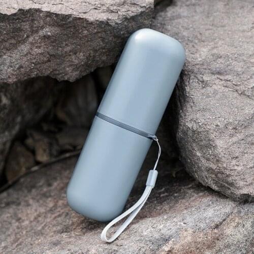 Travel Toothbrush Box Portable Set Toothbrush Toothpaste Storage Box Toothbrush Accessories Toiletries Storage Cup Practical