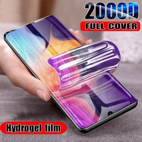 Hydrogel Film For Samsung Galaxy A8 A6 J4 J6 Plus 2018 Protective J2 J8 A5 A7 A9 2018 J3 J5 J7 2017 2016 Film