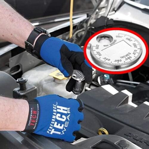 Spark Plug Gap Measurement Tool 1pc Coin-Type 0.6-2.4mm Range Solid alloy steel Material High Quality Spark Plug Gage