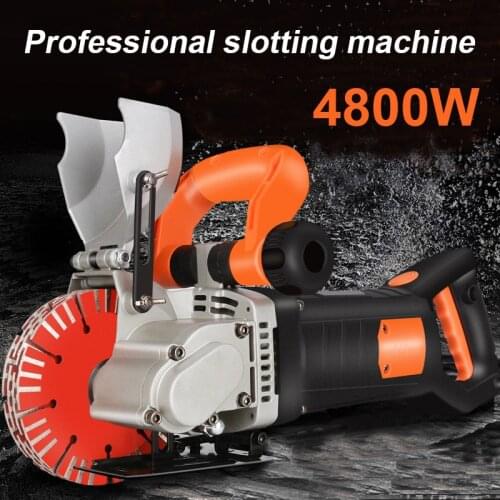 Slotting Machine Wall Concrete Stone No Dead Angle Slotting Slotting Machine One-Time Forming Dust-Free Hydropower