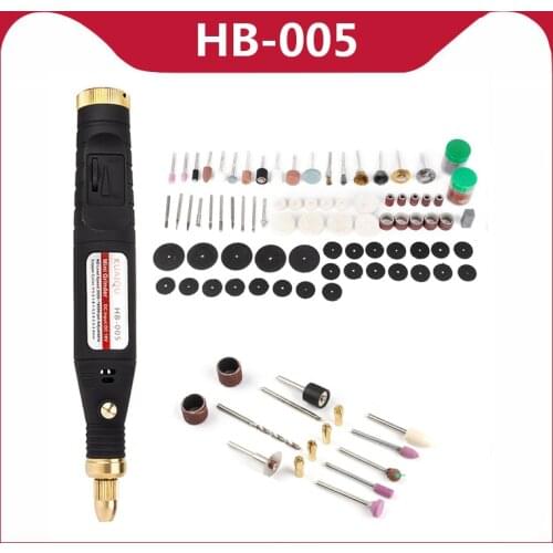 Mini Electric Drill Rotary Tool Woodworking Engraving Pen DIY For Jewelry Metal Glass Wireless Drill Grinding Accessories Set