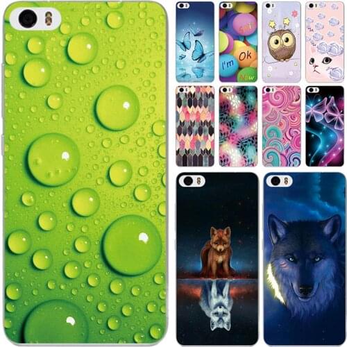 Soft Phone Case for Xiaomi Mi 5 M5 Mi5 Pro Cases Panda Funda Colorful Flower Silicone TPU Back Cover Shell