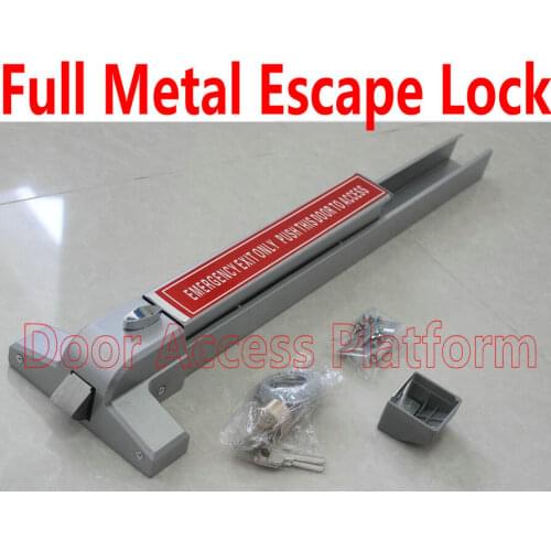 Full Metal case Escape Door Lock,Baking varnish Office Lock Door Fireproof Lock Motel Fire-Proof door access controller lock kit