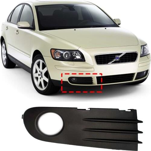 Volvo S40 Right Fog Cover Frame 2005 2006 2007