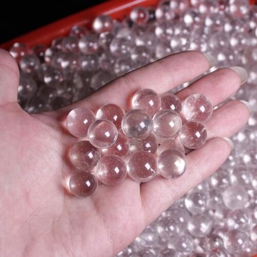 10pcs 20mm Natural Stone Crystal Quartz Ball Rock Mineral Healing Massage Ball Reiki Meditation Energy Stone Home Decor