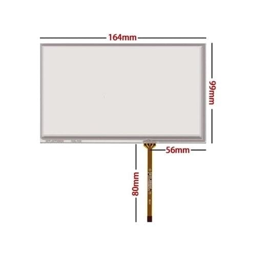 10pcs/lot New 164*99 mm 7 inch touch screen for AT070TN92 AT070TN90 touch panel