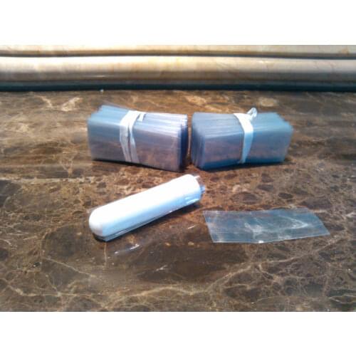 1000pcs 6.5*3cm clear shrink wrap seal bands for nasal inhaler
