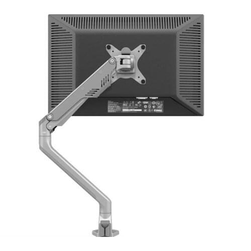 Aluminum 360 Degree Oil Gas Spring 17"-30" Monitor Arm Easy and Quick Installation Monitor Holder Mount Loading 2-9kgs